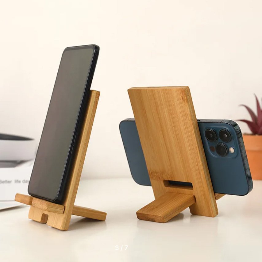 Новинка на складе! Качественная подставка для смартфона из натурально дерева